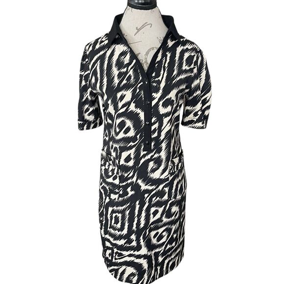 My Le Fashion Womens Dress Small Old Money Retro Artsy Career Mod 60's Inspired - Picture 2 of 16